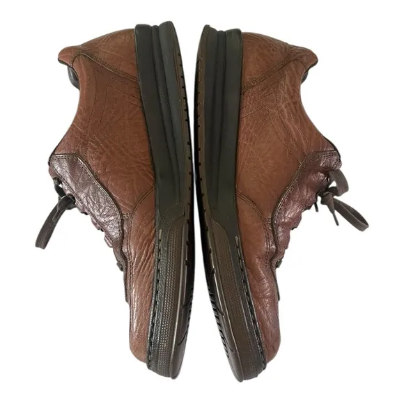 MEPHISTO MATCH BROWN LEATHER WALKING COMFORT CASUAL SHOES MEN'S SIZE 9