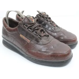 Mephisto Match Walking Shoes Runoff Air Jet Desert Brown Leather Men’s 7 Wmns 9