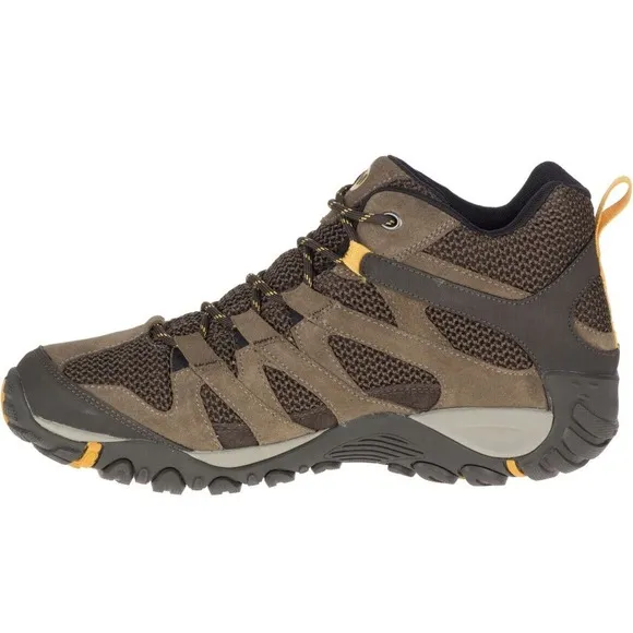 Merrell Alverstone Mid Waterproof Hiking Boots New In Box Fast Ship Mens 10