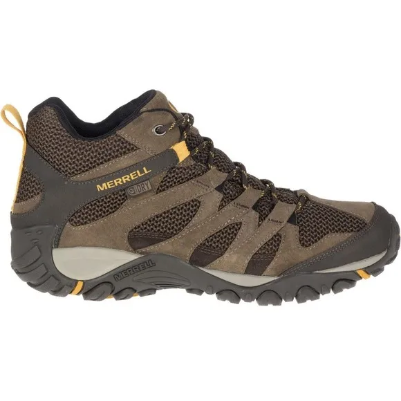 Merrell Alverstone Mid Waterproof Hiking Boots New In Box Fast Ship Mens 10