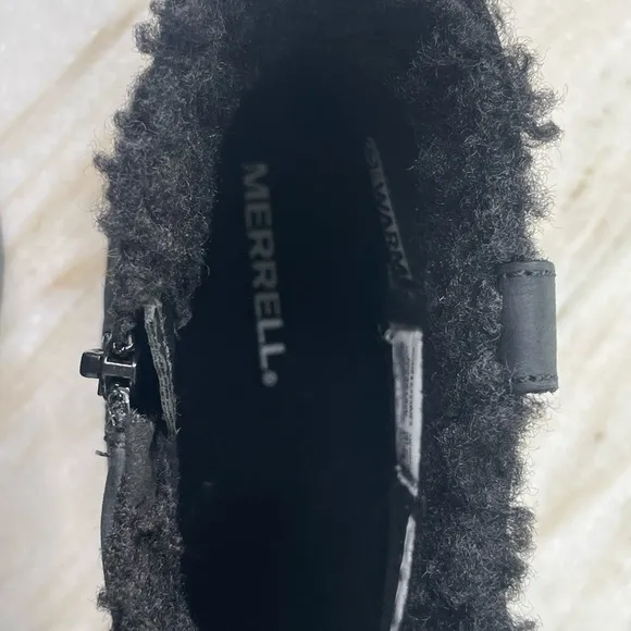 Merrell boots ankle waterproof winter sz 10.5 W Encore zip J003616W