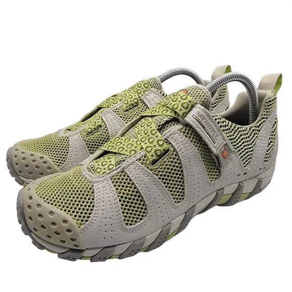 Merrell Continuum Waterpro Grimsel Lime Vibram Soles Womens 9 Shoes - J80048
