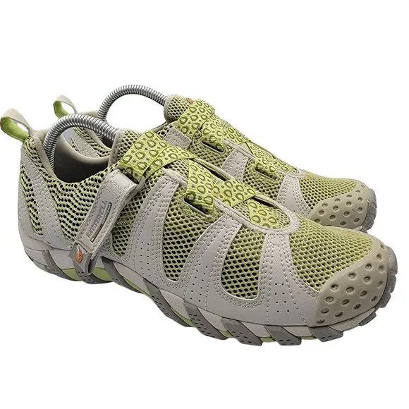 Merrell Continuum Waterpro Grimsel Lime Vibram Soles Womens 9 Shoes - J80048