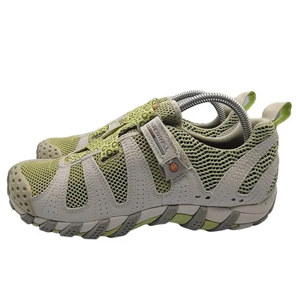 Merrell Continuum Waterpro Grimsel Lime Vibram Soles Womens 9 Shoes - J80048
