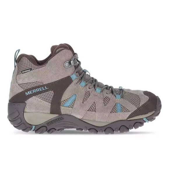 Merrell Deverta 2 Mid J034744 Women's US 8 Brown Waterproof Hiking Boots TF4502