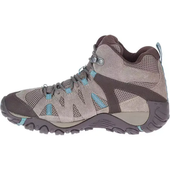 Merrell Deverta 2 Mid J034744 Women's US 8 Brown Waterproof Hiking Boots TF4502