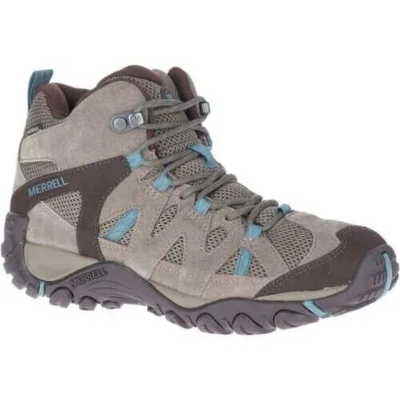 Merrell Deverta 2 Mid J034744 Women's US 8 Brown Waterproof Hiking Boots TF4502