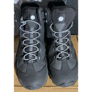 Merrell Gorpcore Thermo Chill Mid Waterproof Hiking Boots Mens 14W Gray Lace-Ups