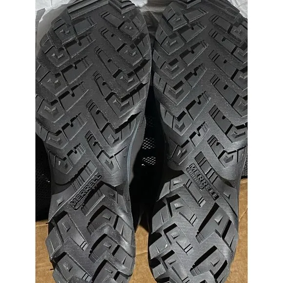 Merrell Gorpcore Thermo Chill Mid Waterproof Hiking Boots Mens 14W Gray Lace-Ups