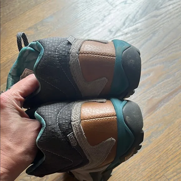 Merrell gray and Teal Hiking Boots