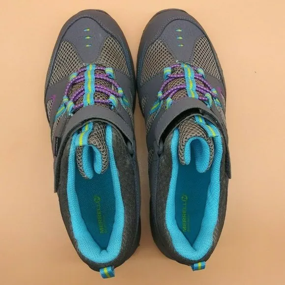 Merrell Hilltop Quick Close Hiking Boots Girls 6M