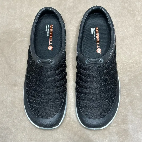Merrell J02298 Applaud Breeze Mule Black Slip On Clog Size 7.5