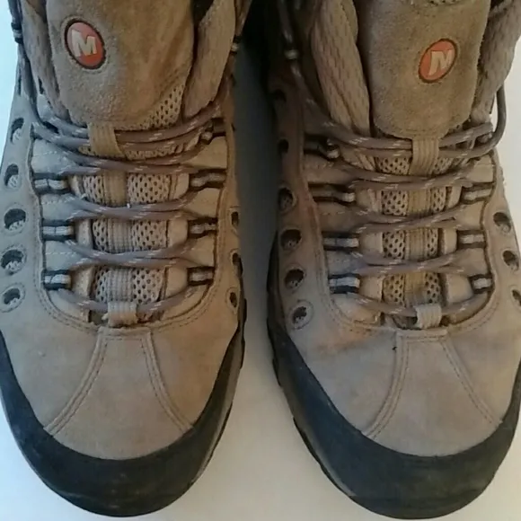 Merrell Kinetic Mid Waterproof Hiking Boots EUC