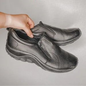 Merrell | Mens Black Slip On Shoes 14 Comfort