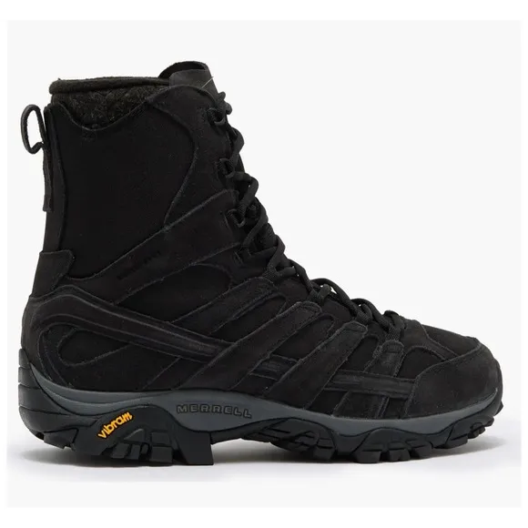 Merrell Men's Moab 2 Decon Polar Waterproof Boots Black Mens Size 7.5 Hiking New