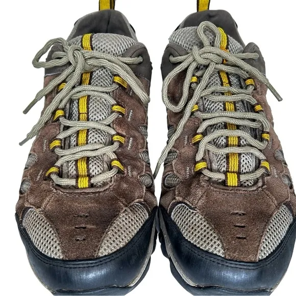 Merrell Men’s Ridgepass Trail/Hiking/Walking Shoes in Boulder/Old Gold Sz 10