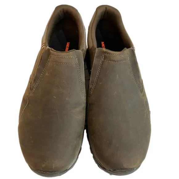 Merrell Moab Adventure Moc Shoes - Brown Nubuck, Men's size 13W, virtually new!