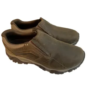 Merrell Moab Adventure Moc Shoes - Brown Nubuck, Men's size 13W, virtually new!