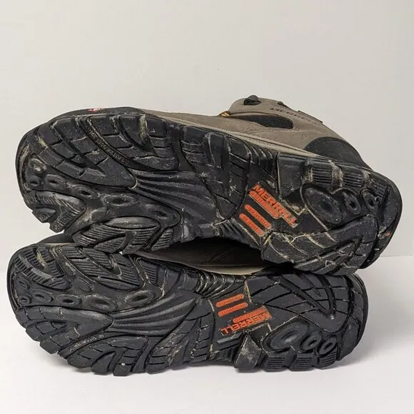 Merrell Moab Onset Composite Toe Work Boots, Walnut, Men's 12 M