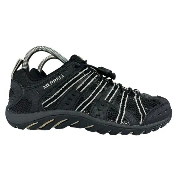 Merrell Performance Mykos Strech Breathable J098854‎ Black Grey Womens Shoes 7
