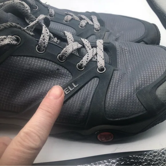 Merrell Proterra Sport Hiking Sneakers Shoes Navy/ Castle Rock Men's Size 11.5