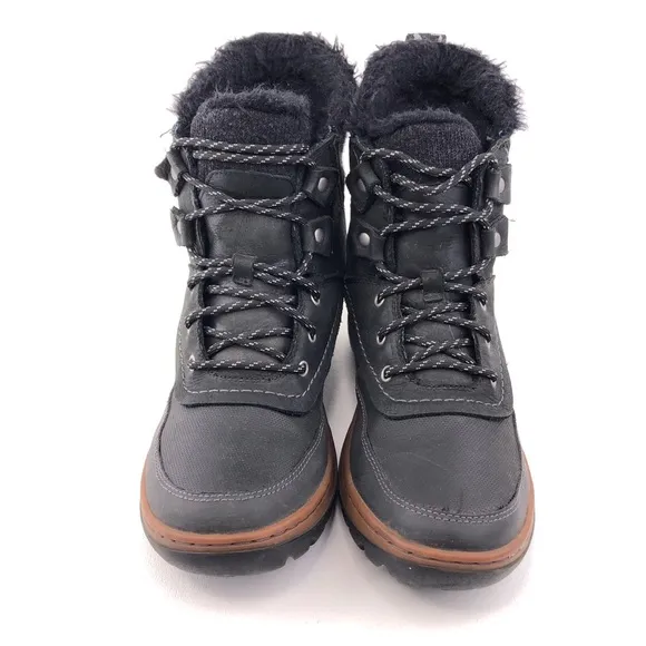 Merrell Sylva Mid Lace Waterproof Leather Winter Boots 8