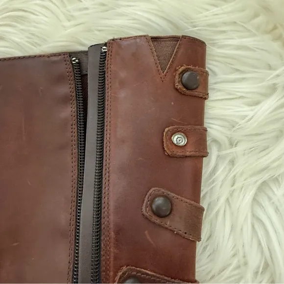 Merrell Tetra Launch Waterproof Boots in Cherry Brown