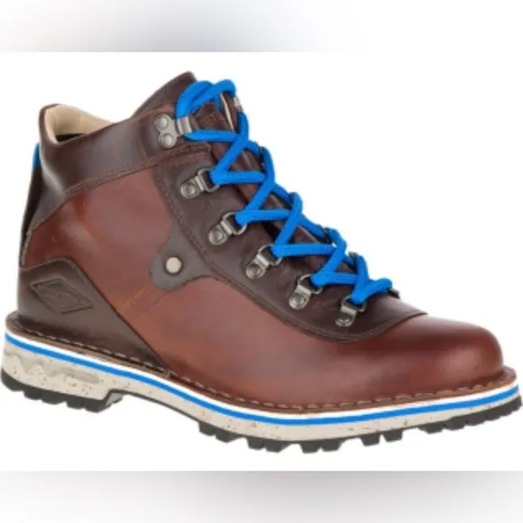 Merrell Waitsfield Sugarbush Waterproof Leather Hiking Boots Size 8.5
