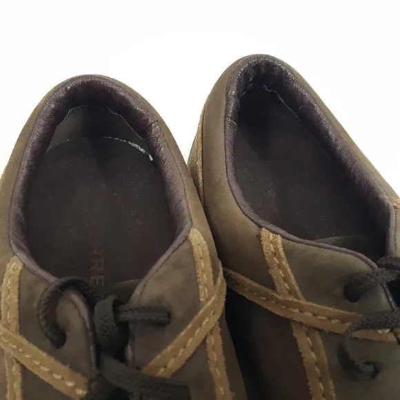 Merrell Walking Hiking Shoes Leather Brown Size 9