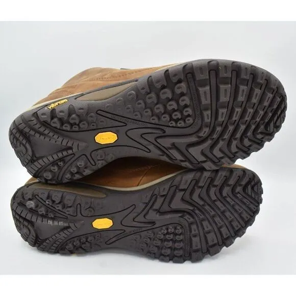 Merrell Women Size 10.5 Siren Traveller 3 Mid Waterproof Tan Nubuck Hiking Boots