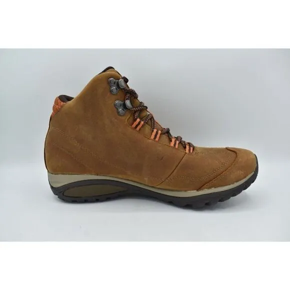 Merrell Women Size 10.5 Siren Traveller 3 Mid Waterproof Tan Nubuck Hiking Boots