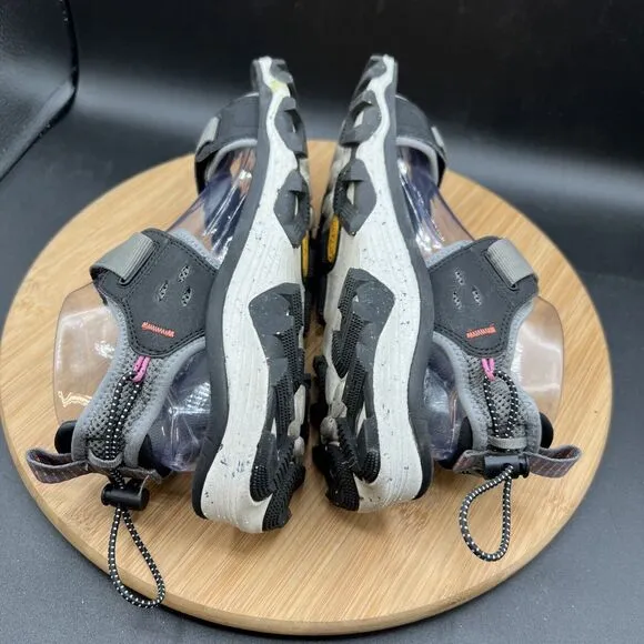 Merrell Women’s Size 9 Moab Speed Fusion Strap Sandals Charcoal Sport Shoes