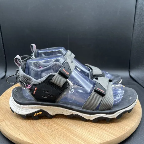 Merrell Women’s Size 9 Moab Speed Fusion Strap Sandals Charcoal Sport Shoes
