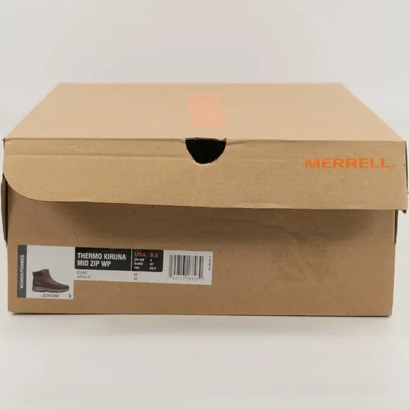 Merrell Women's Thermo Kiruna Mid Zip Waterproof Boots J035092 size 6 - 11