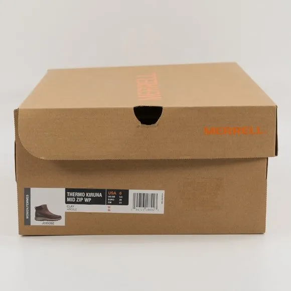 Merrell Women's Thermo Kiruna Mid Zip Waterproof Boots J035092 size 6 - 11