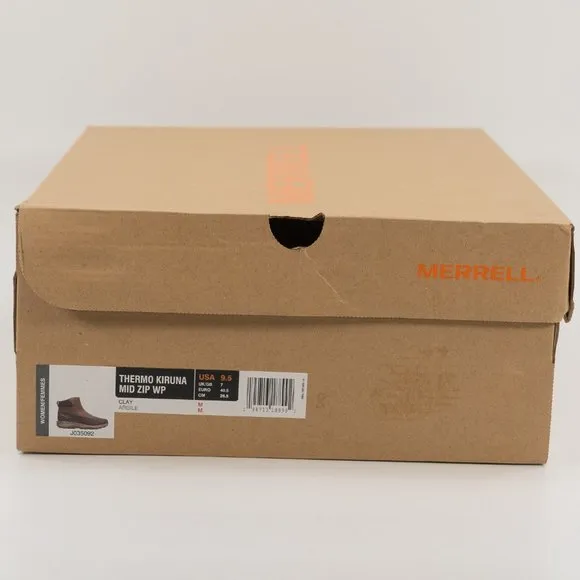 Merrell Women's Thermo Kiruna Mid Zip Waterproof Boots J035092 size 6 - 11