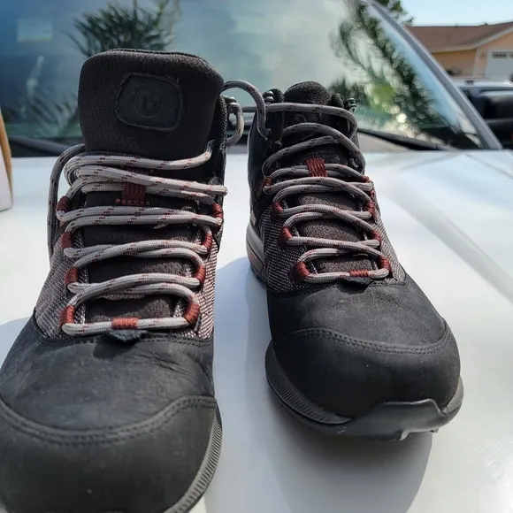 Merrell Zion Mid Waterproof Black Men's Hiking Boots J16885