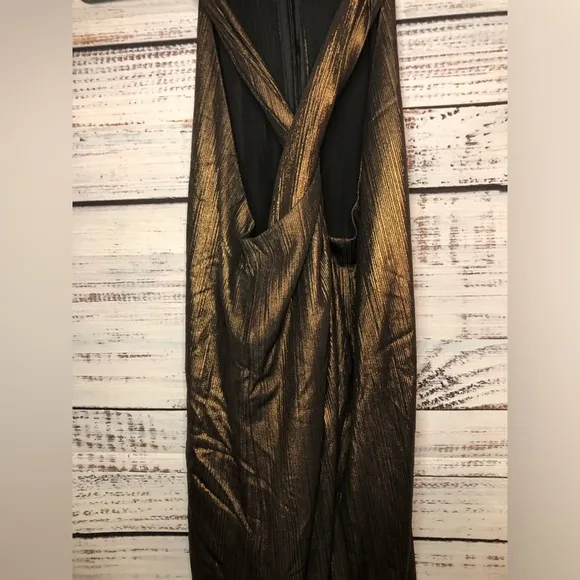 Metallic Bronze Dress
