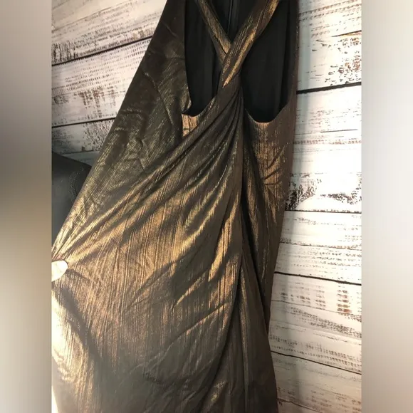 Metallic Bronze Dress