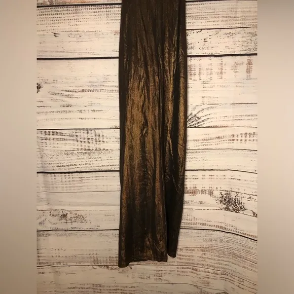 Metallic Bronze Dress