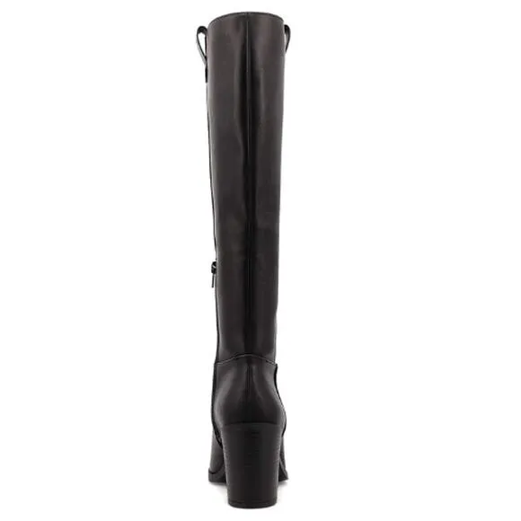 MIA Hadley Block-Heel Tall Boots in Black NIB NEW Size 8.5