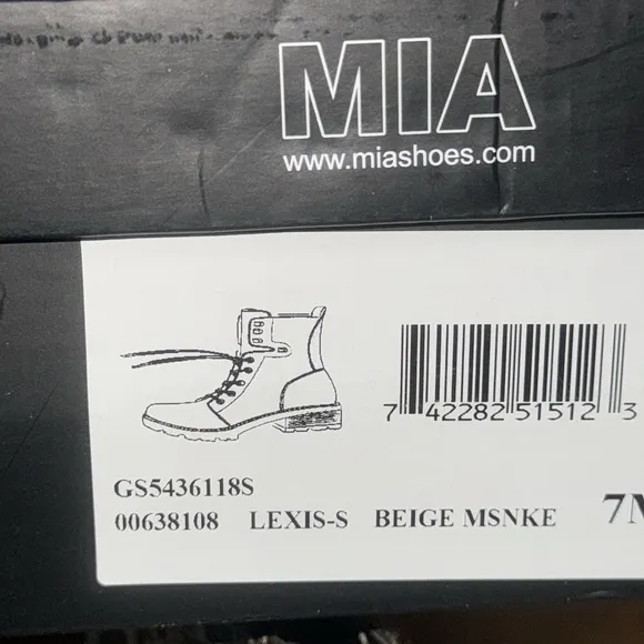 MIA Shoes Women’s Lexis-S Ankle Boots (TS7)