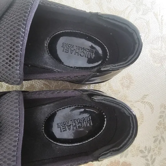 Michael Kors Men's Black Slip-On Sneakers