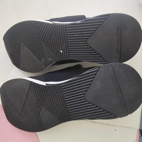 Michael Kors Men's Black Slip-On Sneakers