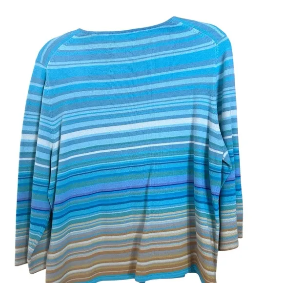 Michael Simon New York Vintage y2k summer cardigan beaded XL