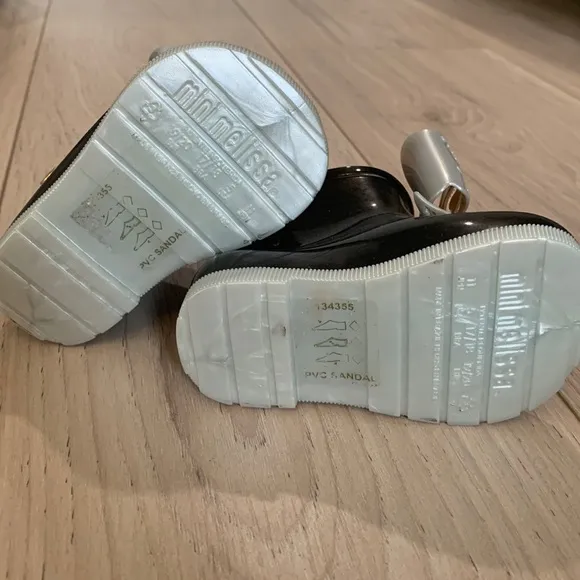 Mini Melissa Bow Rain Boots