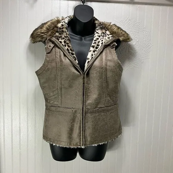 MONTANACO Faux Fur Vest