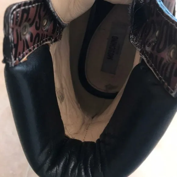 Moschino Looney Tunes Combat Ankle Hiking Boots