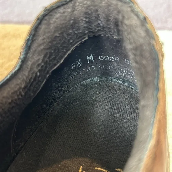 Munro Brown Leather Booties Shoes 8.5