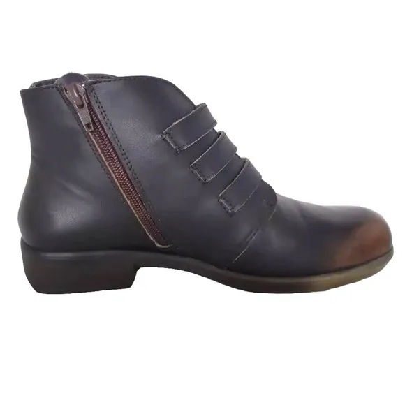 NAOT Calima Ankle Boots Booties Womens Size EU 36 US 5 Brown Aura NEW NWT NWOB